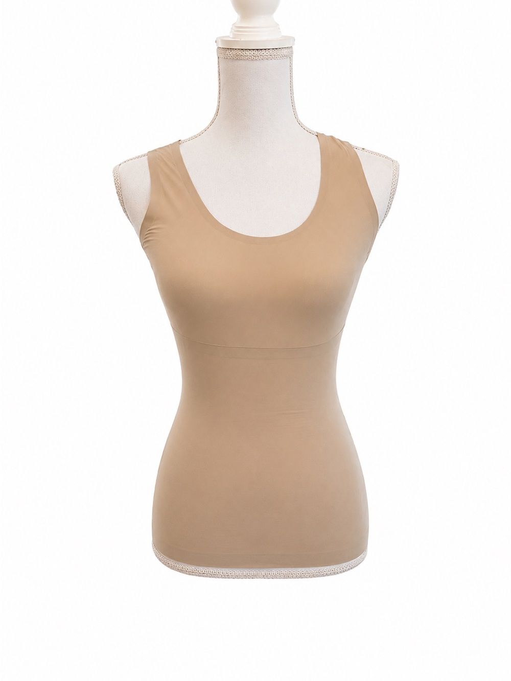 SPANX Tan Seamless Tank Shaper